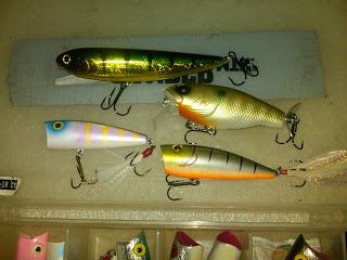 Bluegill pattern topwater lure