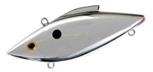 Bill Lewis Lures Rattle Trap: Chrome and Black 