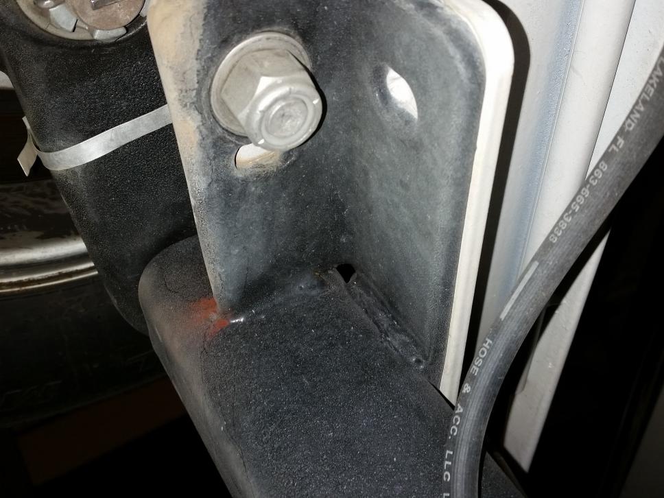 Weld inspection point 1