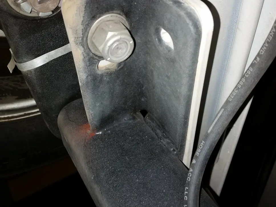 Weld inspection point 1