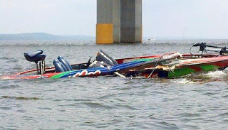 Shinichi Fukae wrecks his boat - @ksbigbass